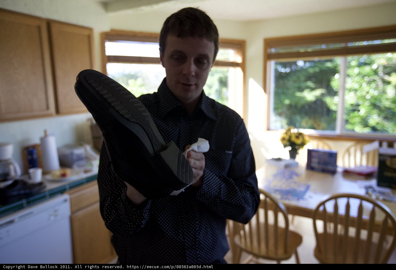 Shoe in the Kitchen