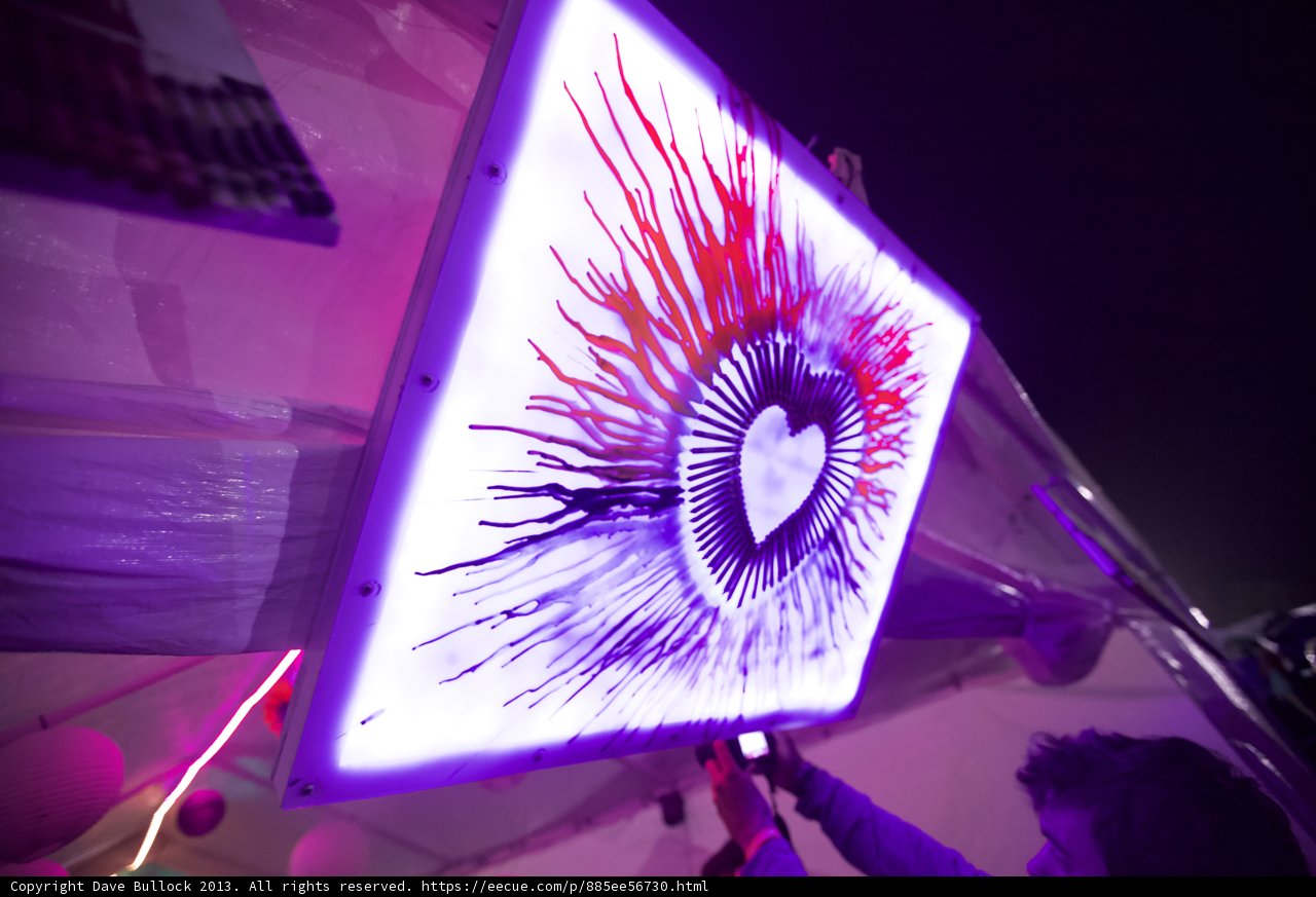 Neon Heart at Coachella