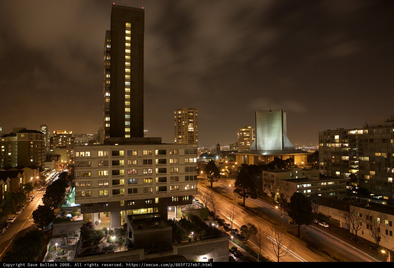 Cityscape Metropolis at Night