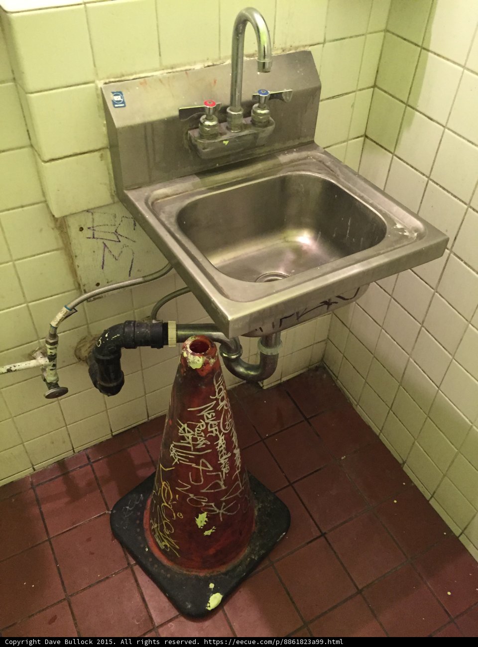 Underground Bathroom Detail