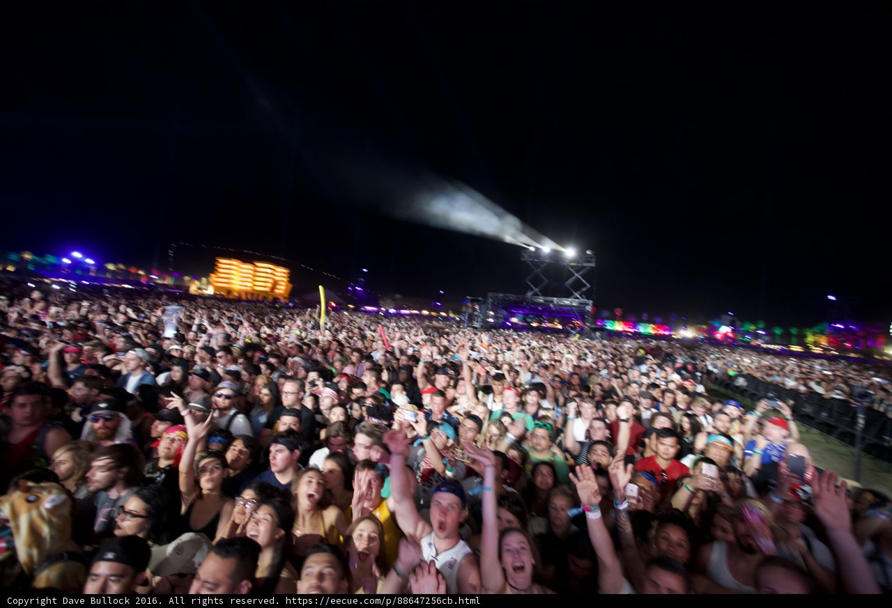 Coachella 2016 Crowd