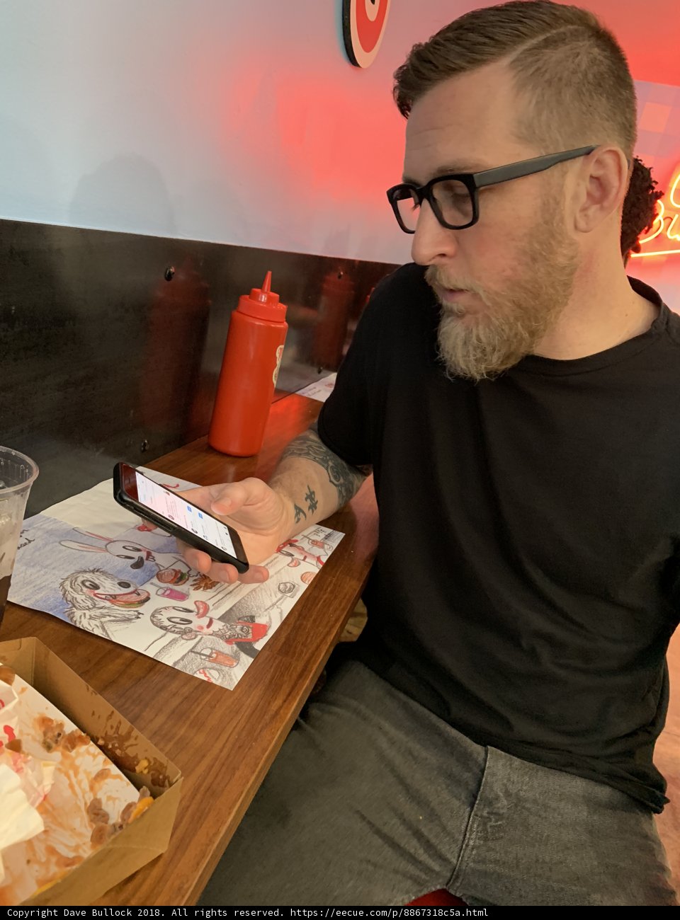 Pizza and Phone Time