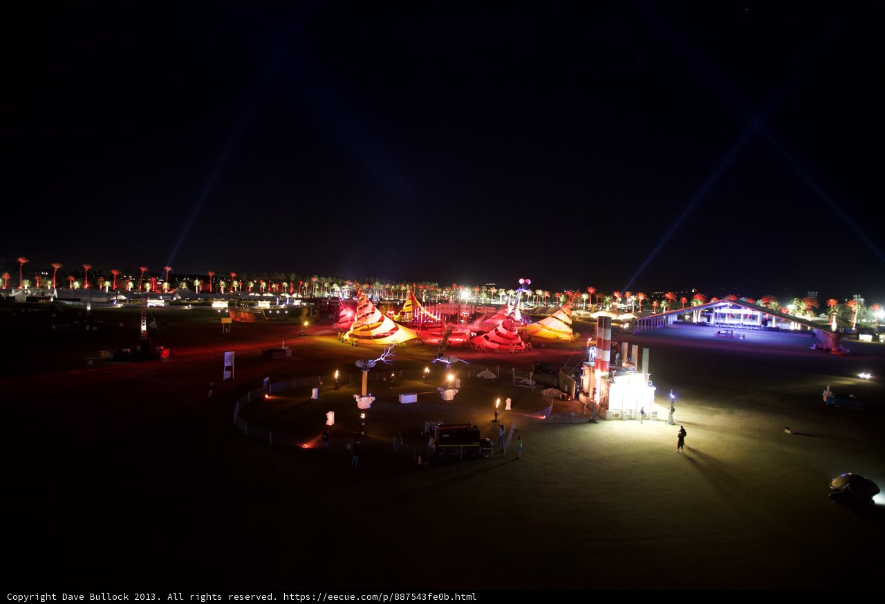 Night Carnival by the Waterfront