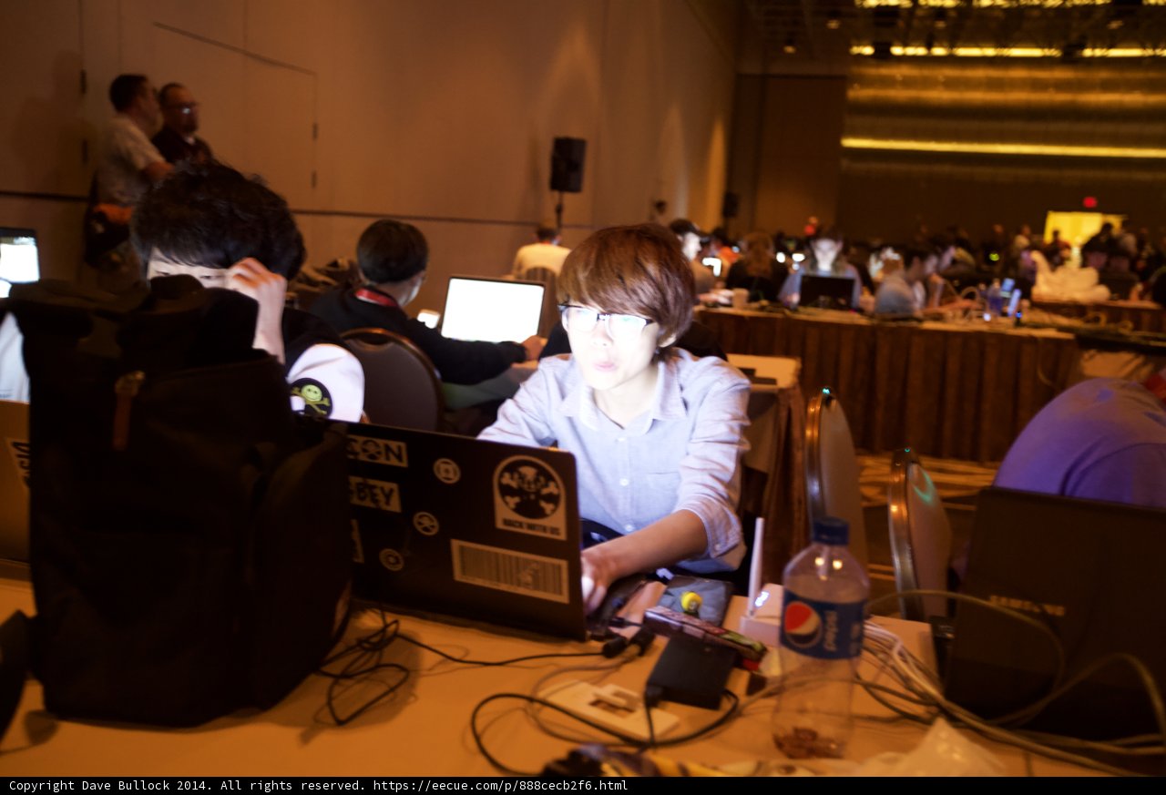 Working Hard at Defcon 22