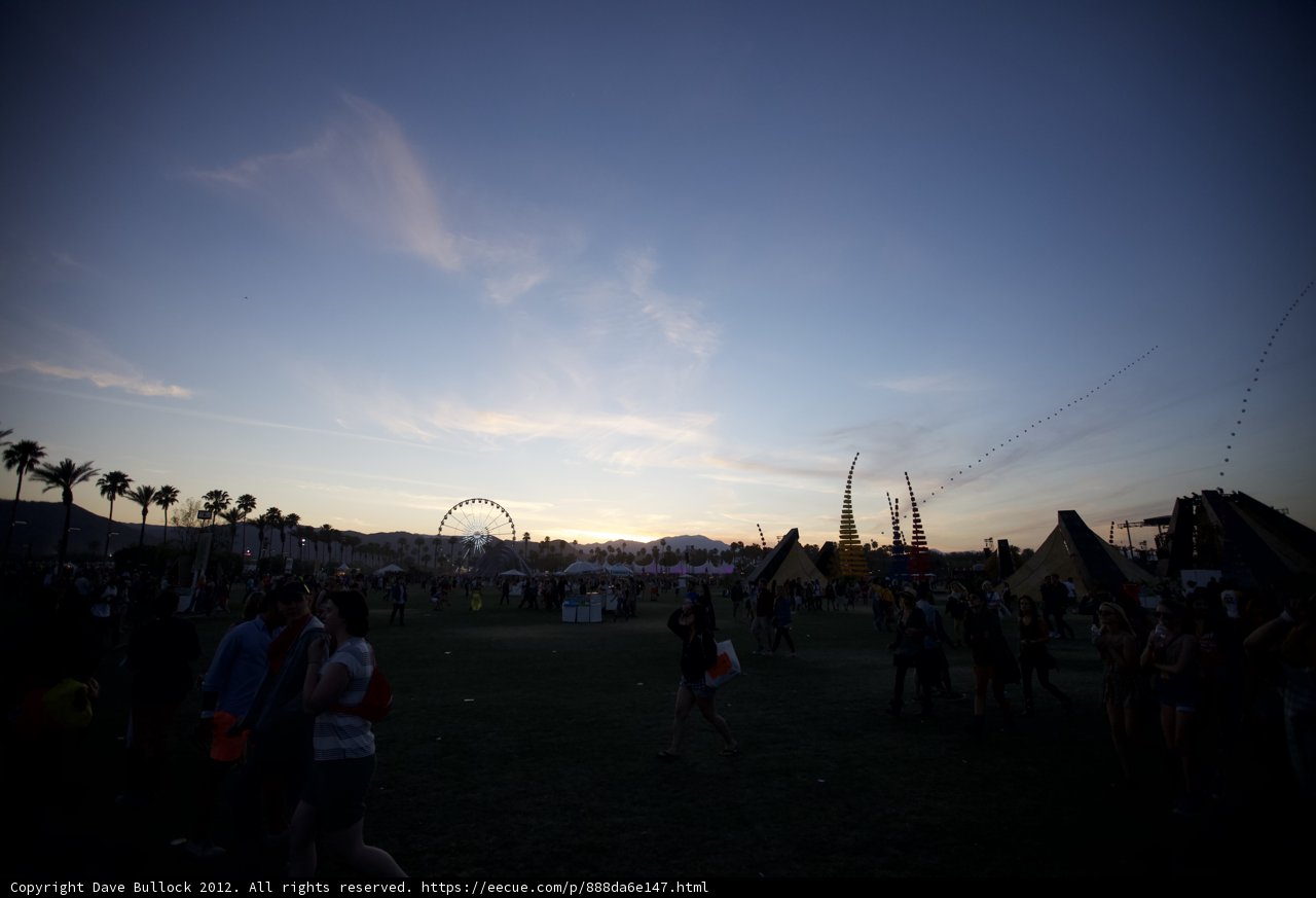 Sunset Spectacle at Coachella