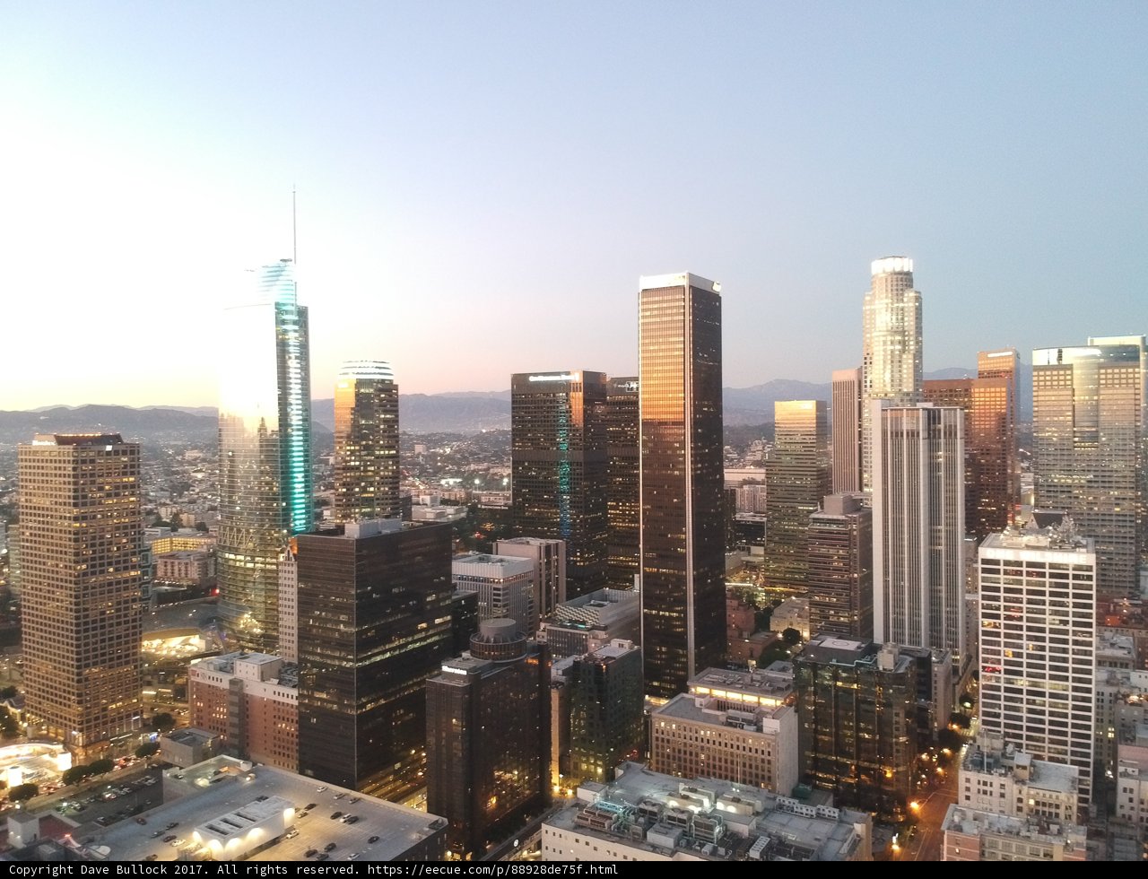 Nightfall in the City of Angels