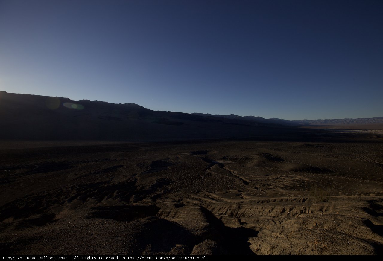 Glorious Sunshines over Death Valley