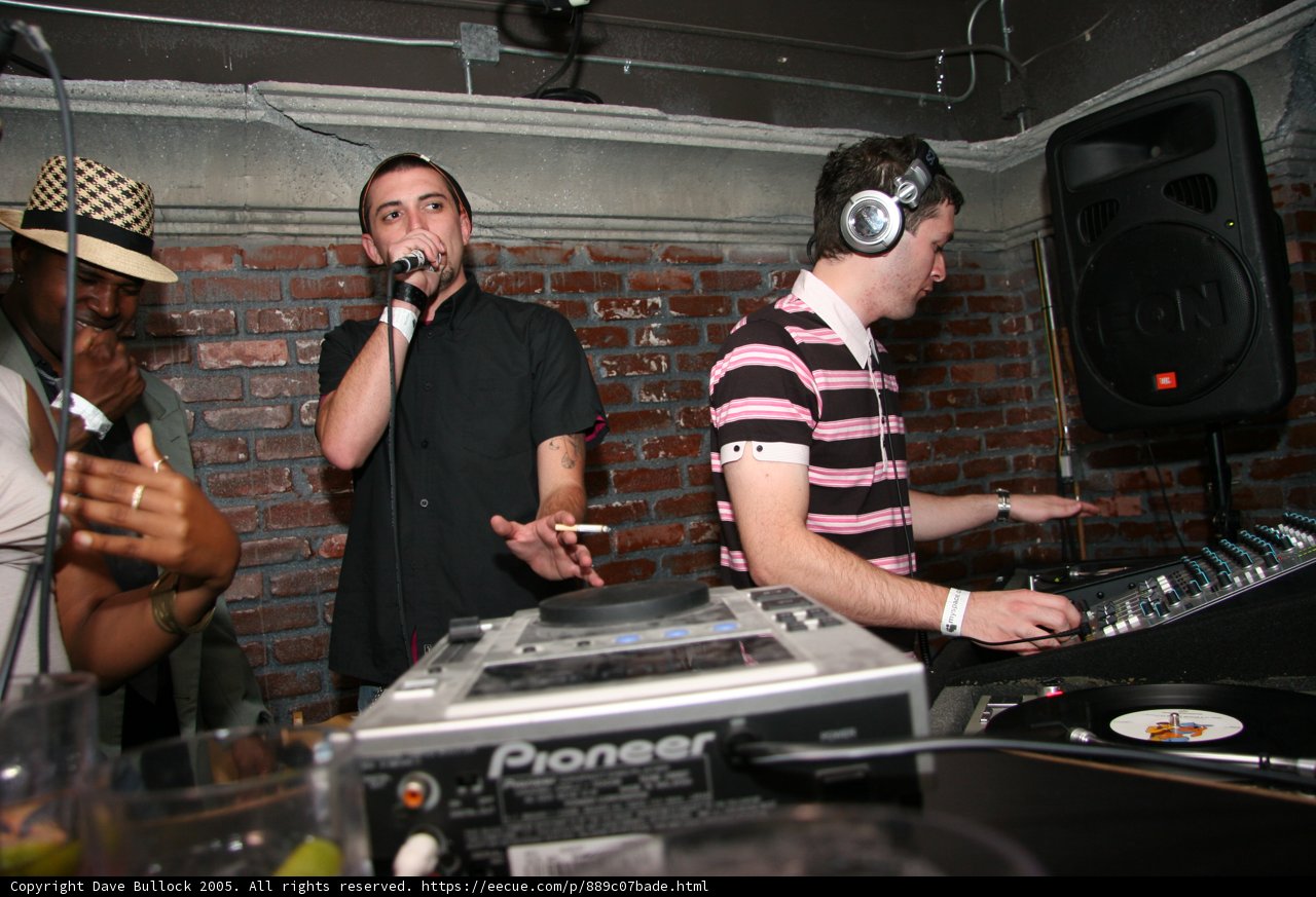 The Deejay in Black
