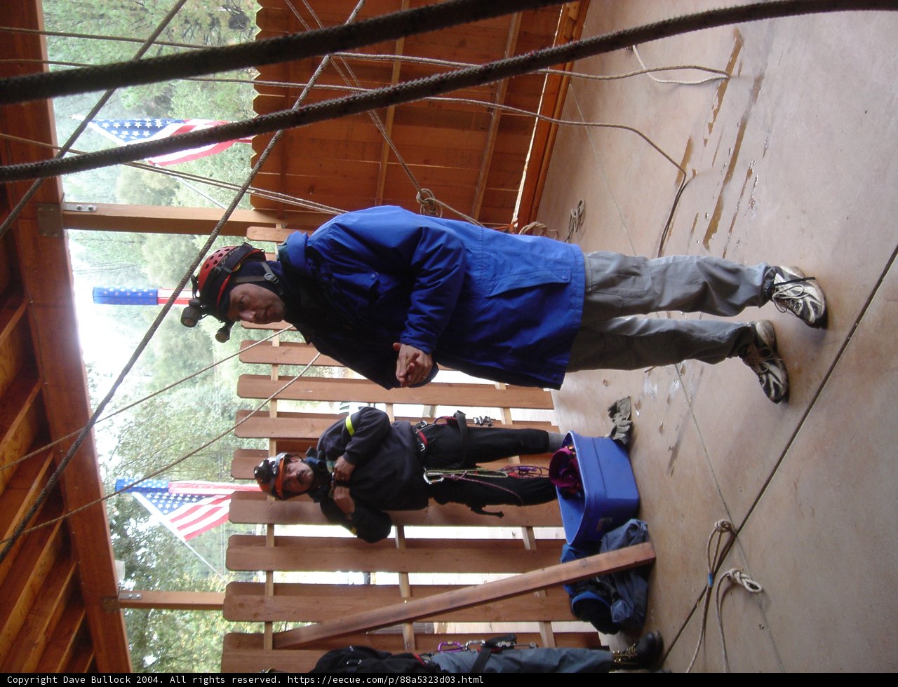 Blue Jacketed Carpenter at Work