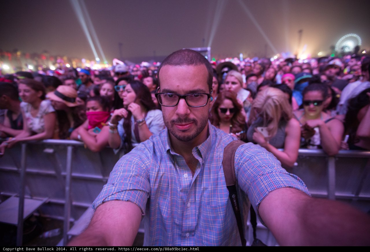 Dave Bullock Selfie at Coachella
