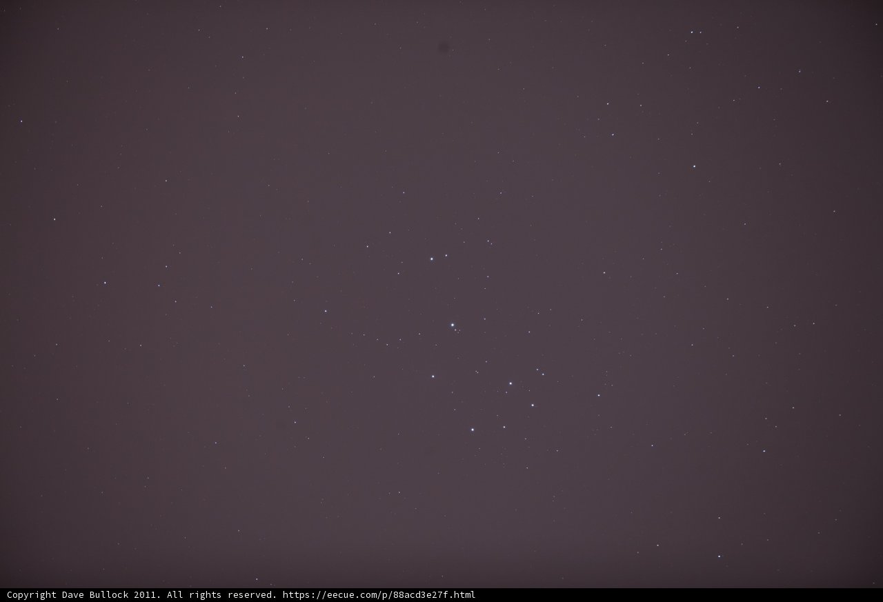 A Starry Night Sky