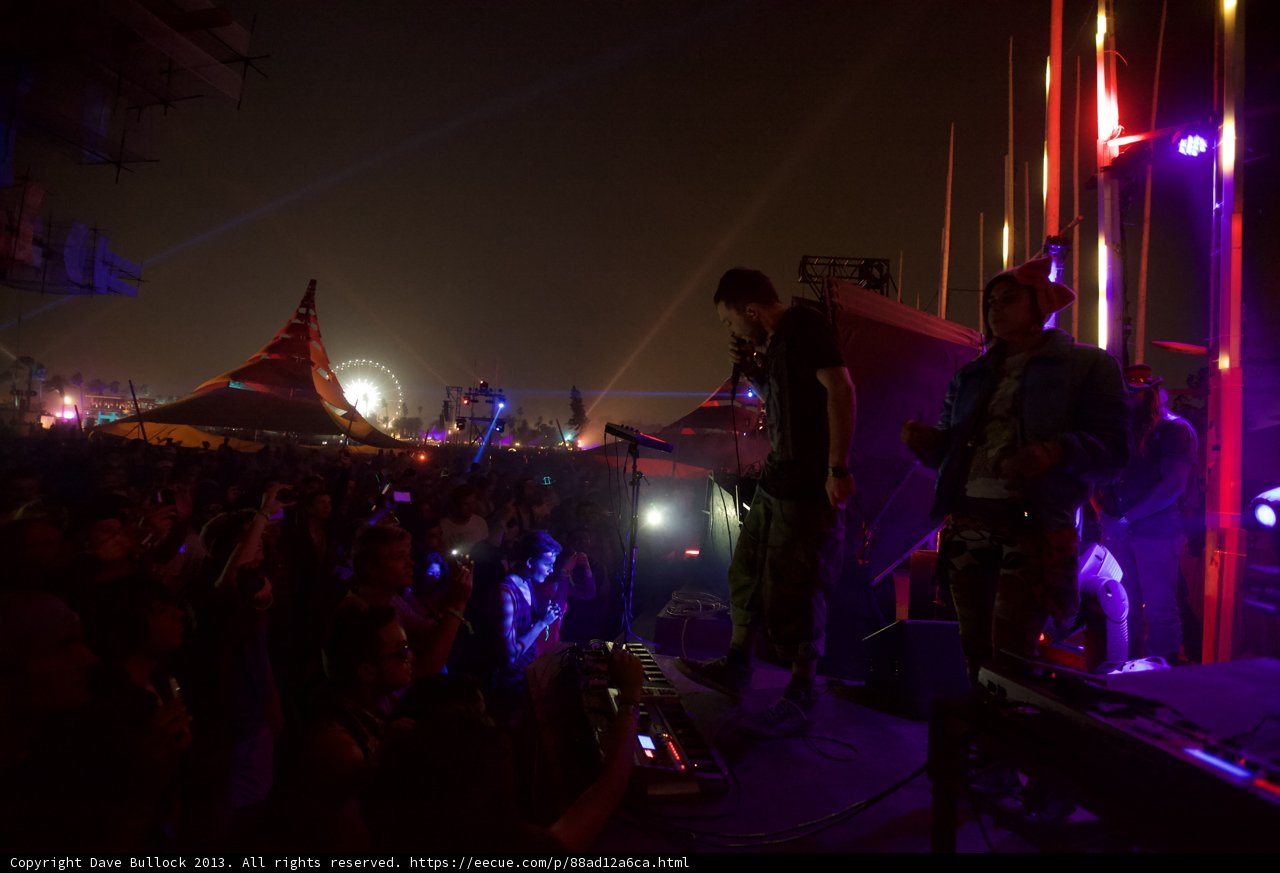Nighttime Concert Performance