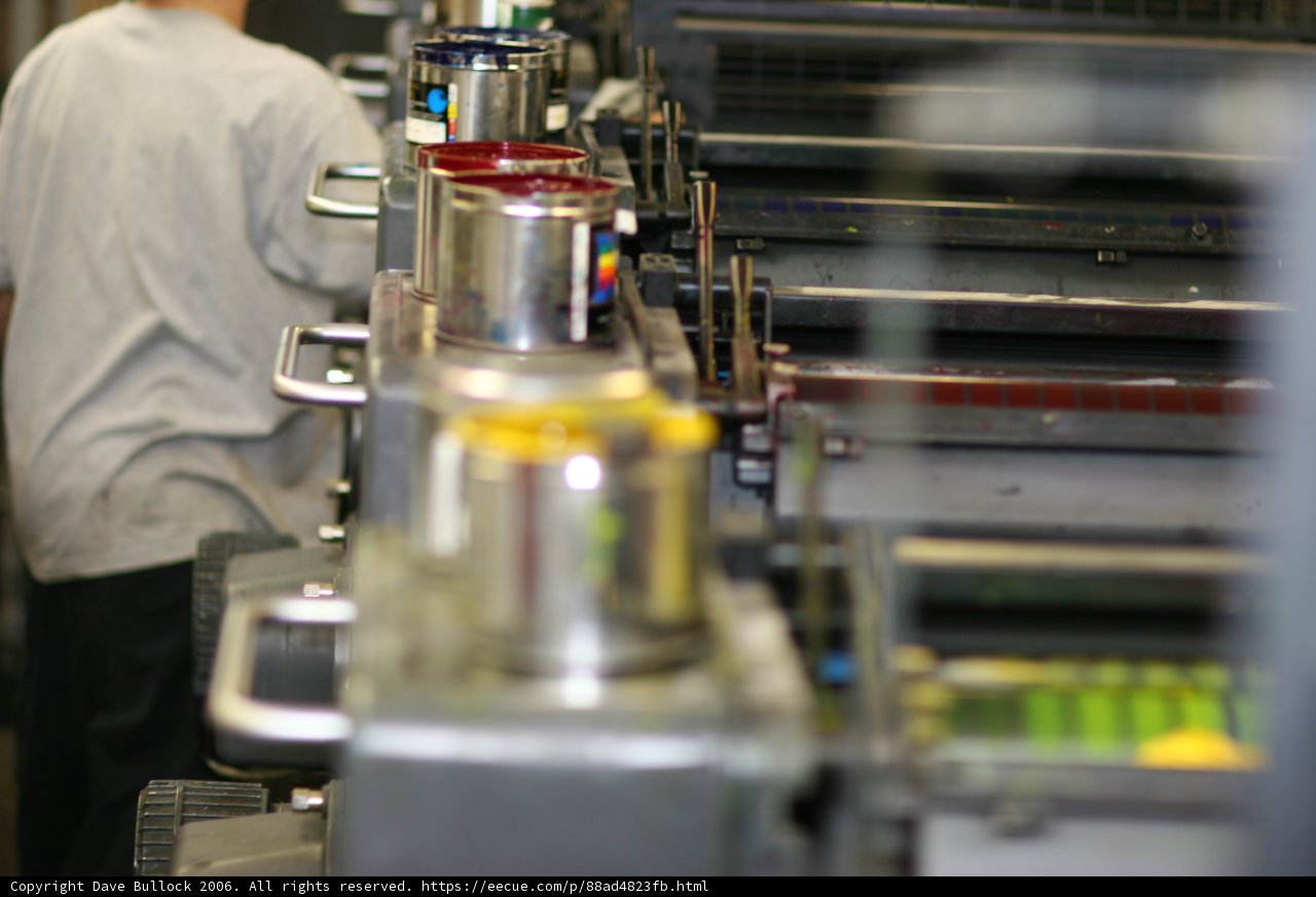 Factory Man at Work