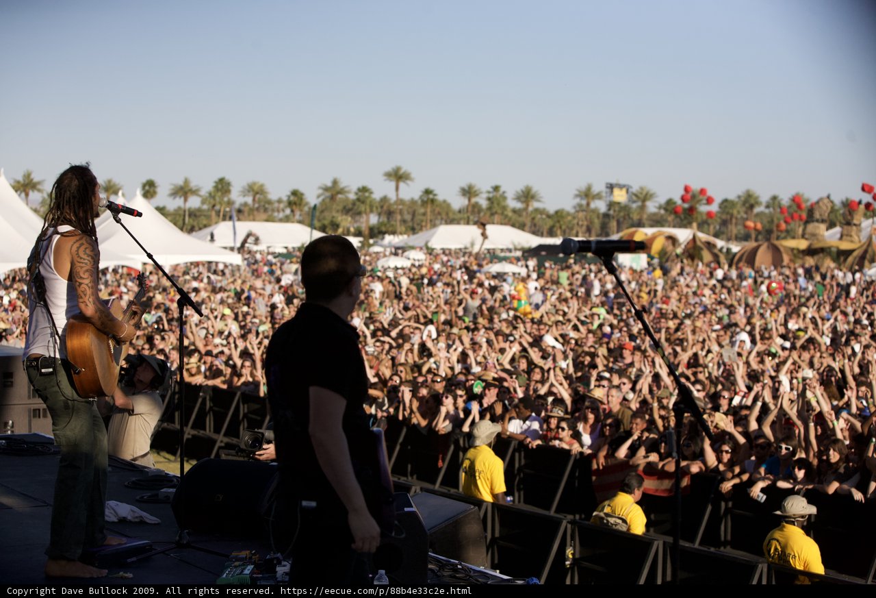 Rocking out under the Blue Sky