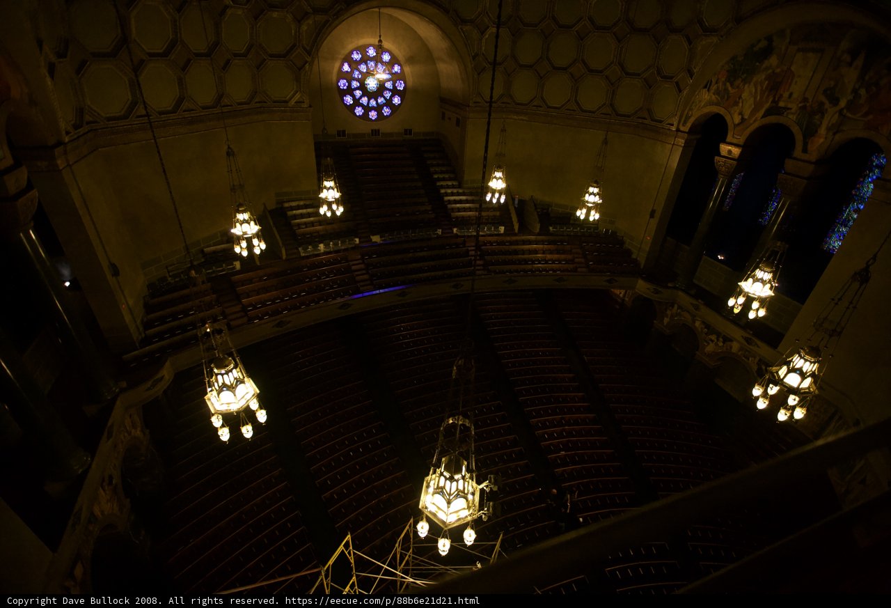 Glowing Grandeur: The Chandeliers Inside Wilshire Temple