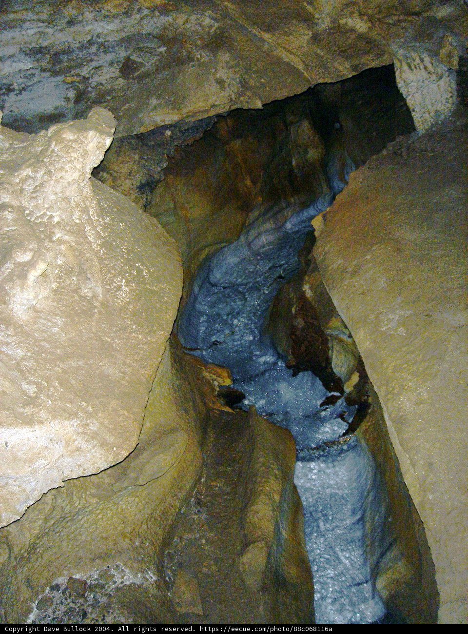 Flowing Beauty in a Cave