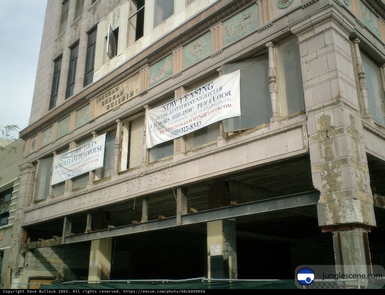Demolition of an Old Office Building