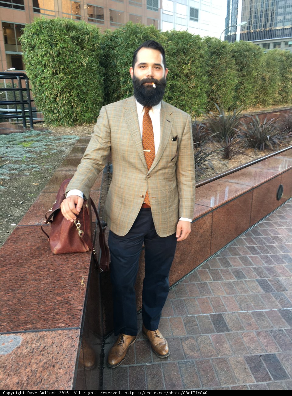 The Dapper Gentleman on the Wall