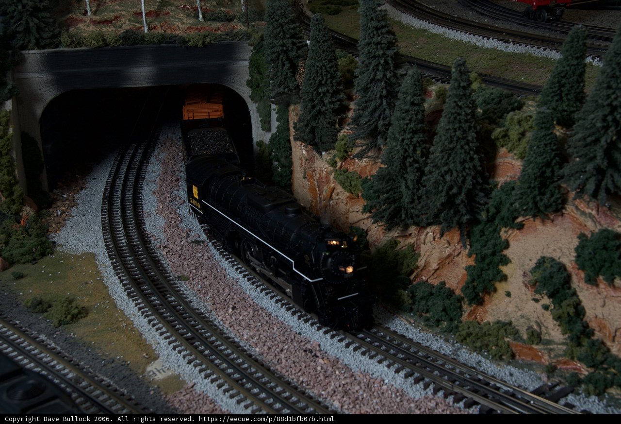 Train through the Trees