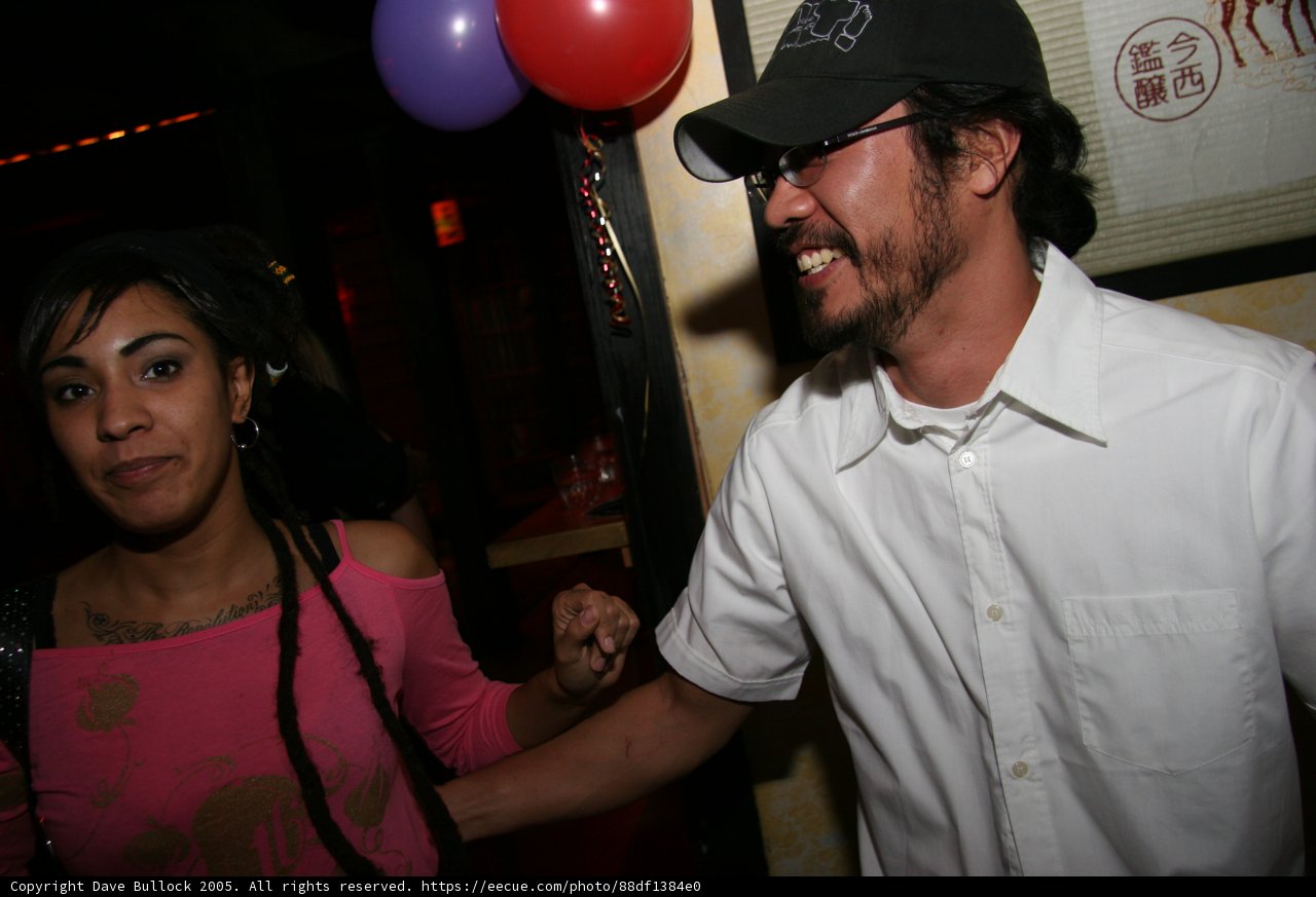 Holding Hands in Urban Nightlife