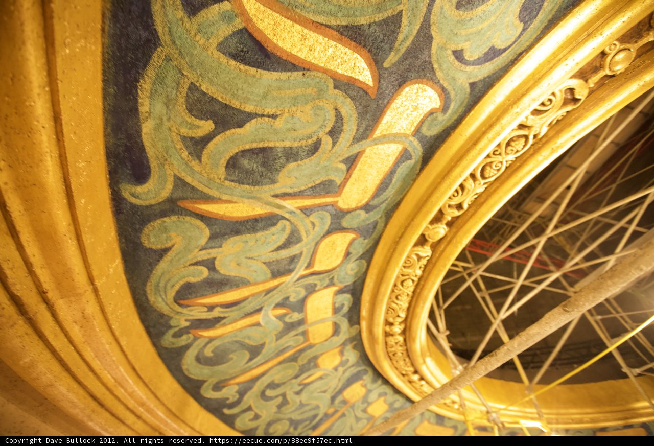 Brilliance of Gold and Blue