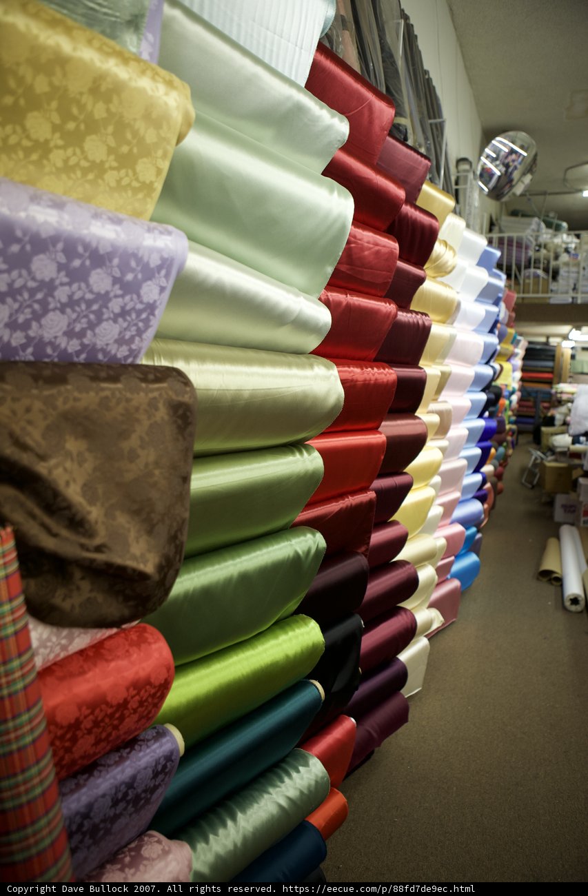 A Plentiful Pile of Velvet, Linen, and Silk