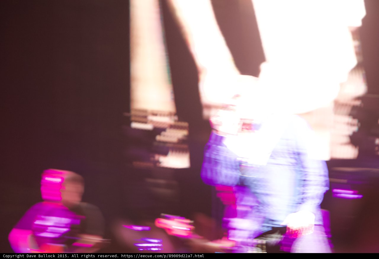 Morrissey Heavy Motion Blur Abstract Blue Shirt Smiths Dangling Hands Screen Guitarist Pink Lighting