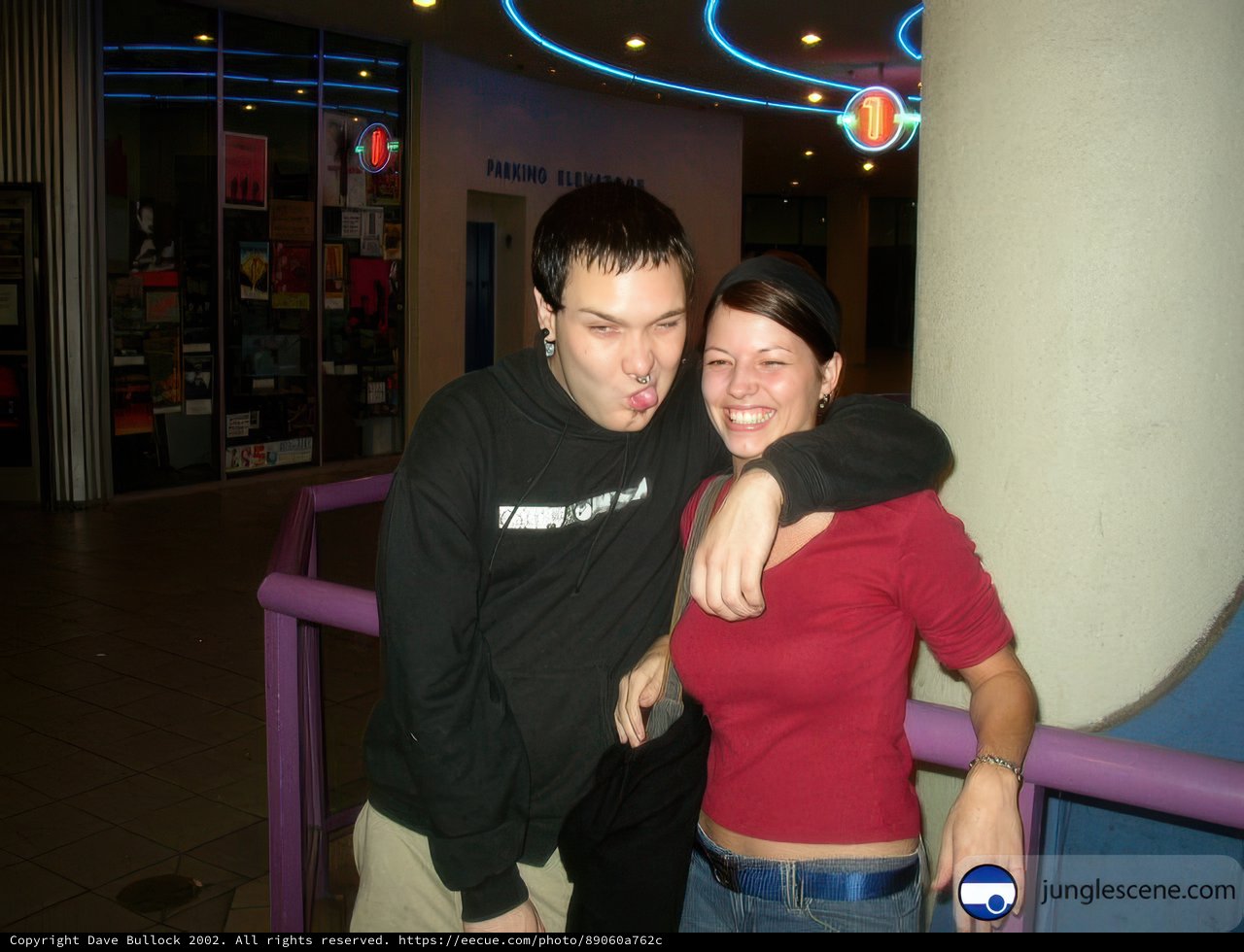 Mall Portrait of a Couple and Friend