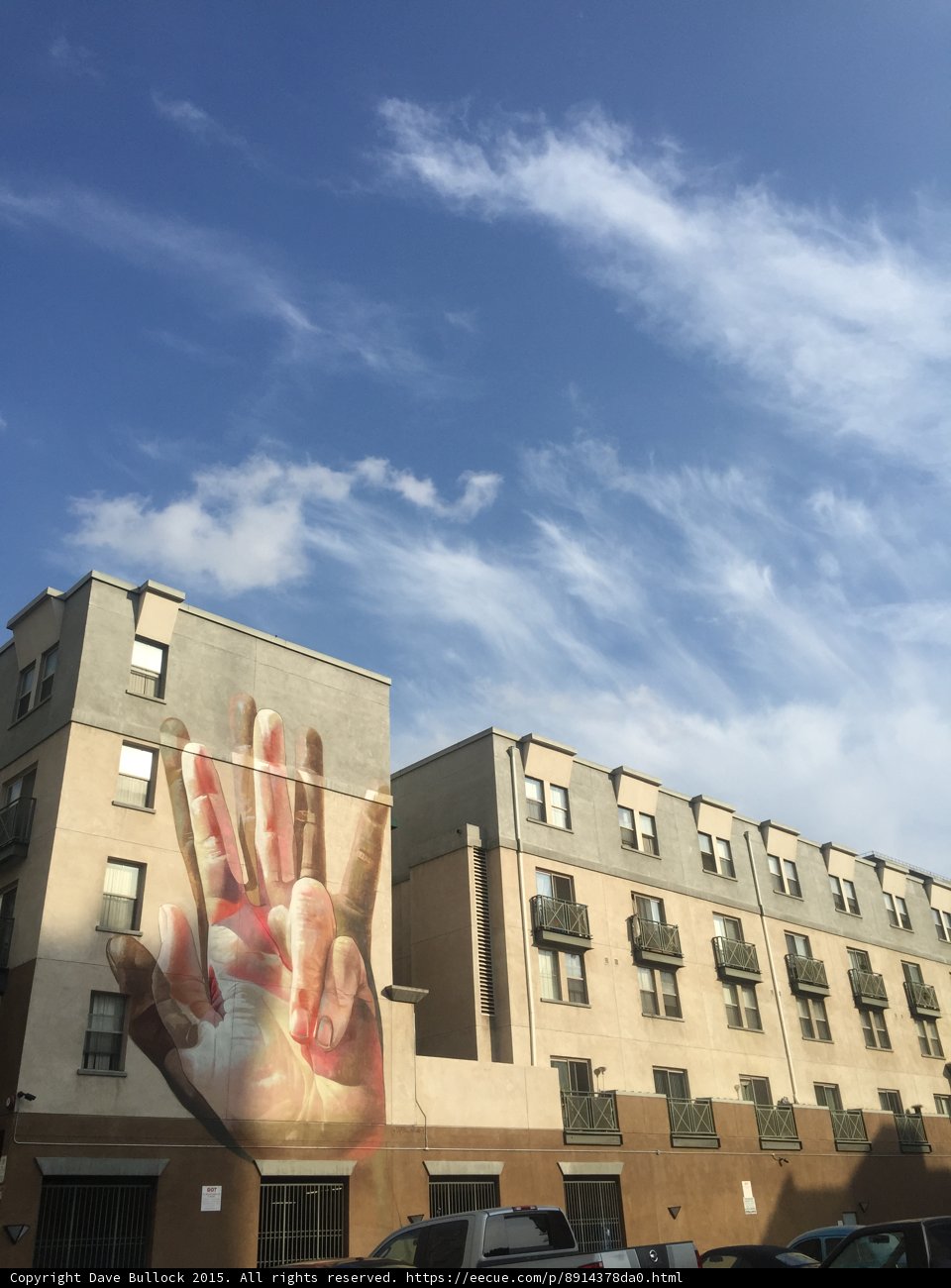 Bullough Hand Mural Wide View