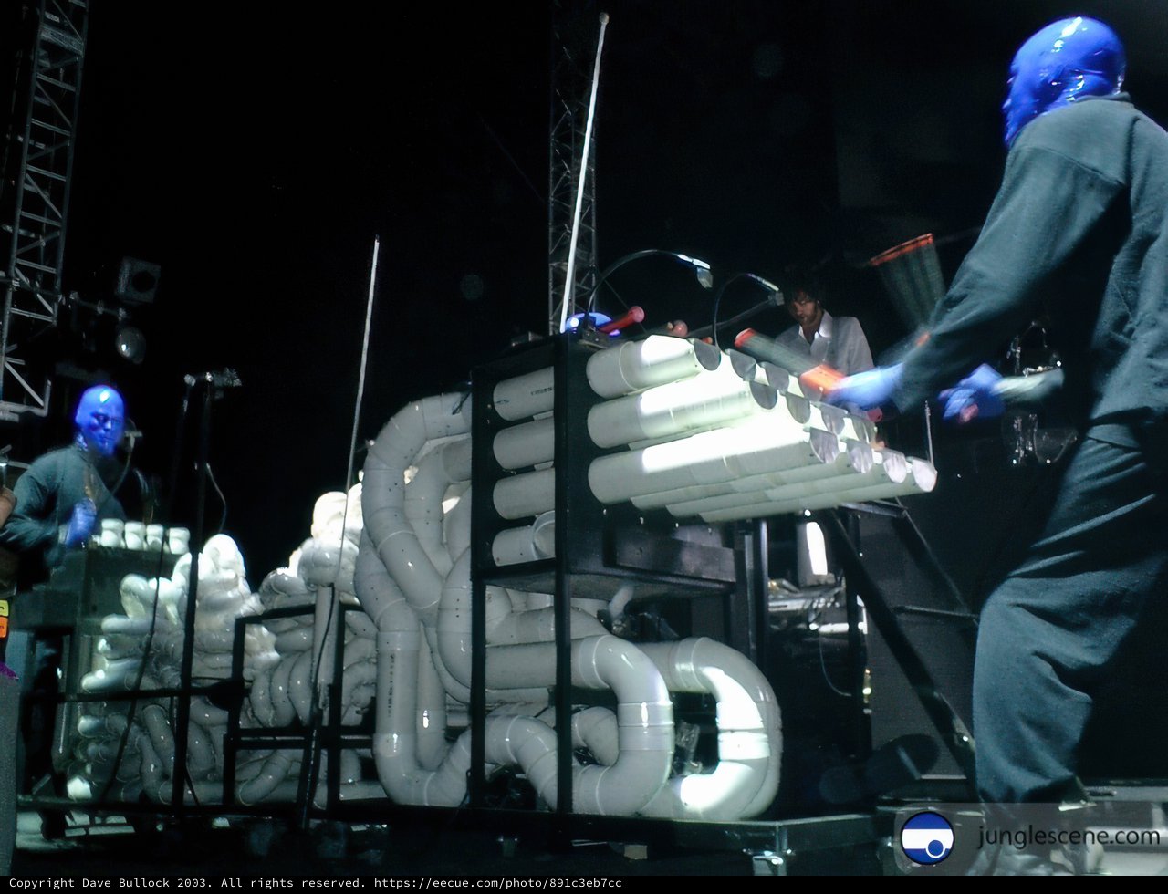 Blue Man Group Rocks London's O2 Arena
