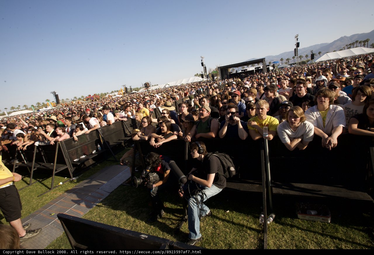 2008 Coachella Concert Crowd