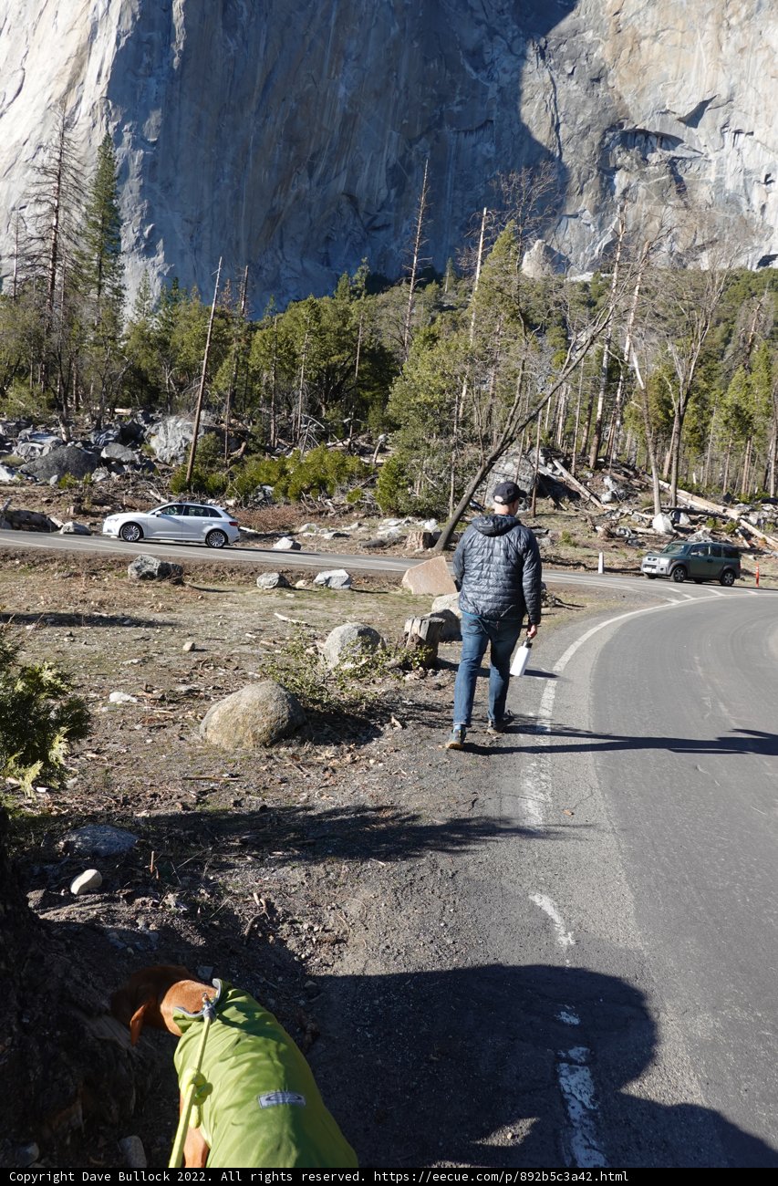 Hiking Through Yosemite