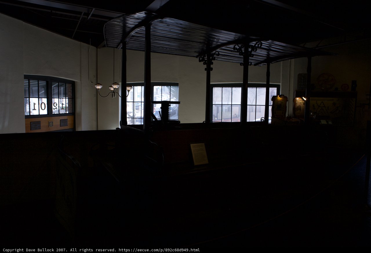 The Window Bench in the Dark Room