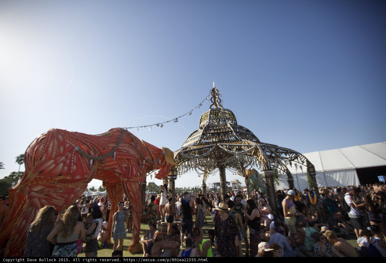 Elephant and Gazebo Gathering