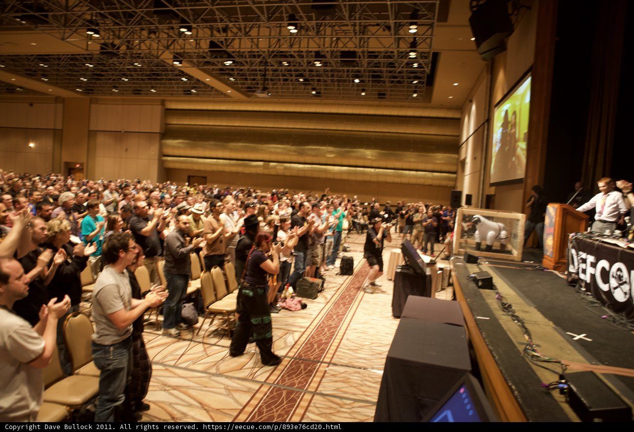 Packed House at Defcon Conference