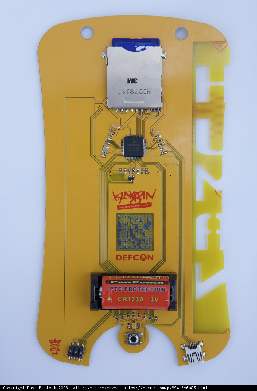 Innovative 2008 DefCon Badge
