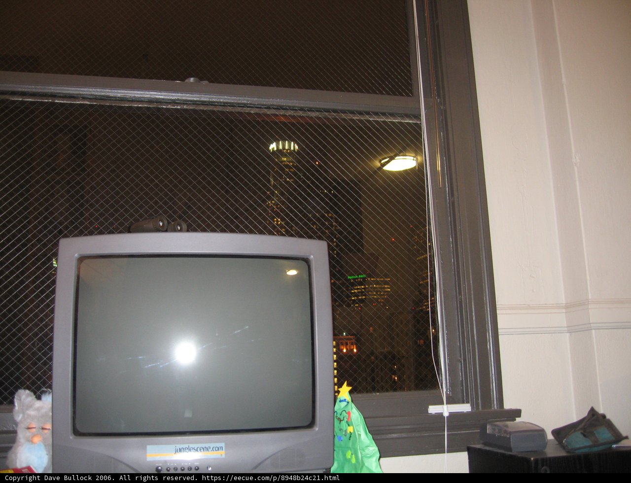 TV on Desk