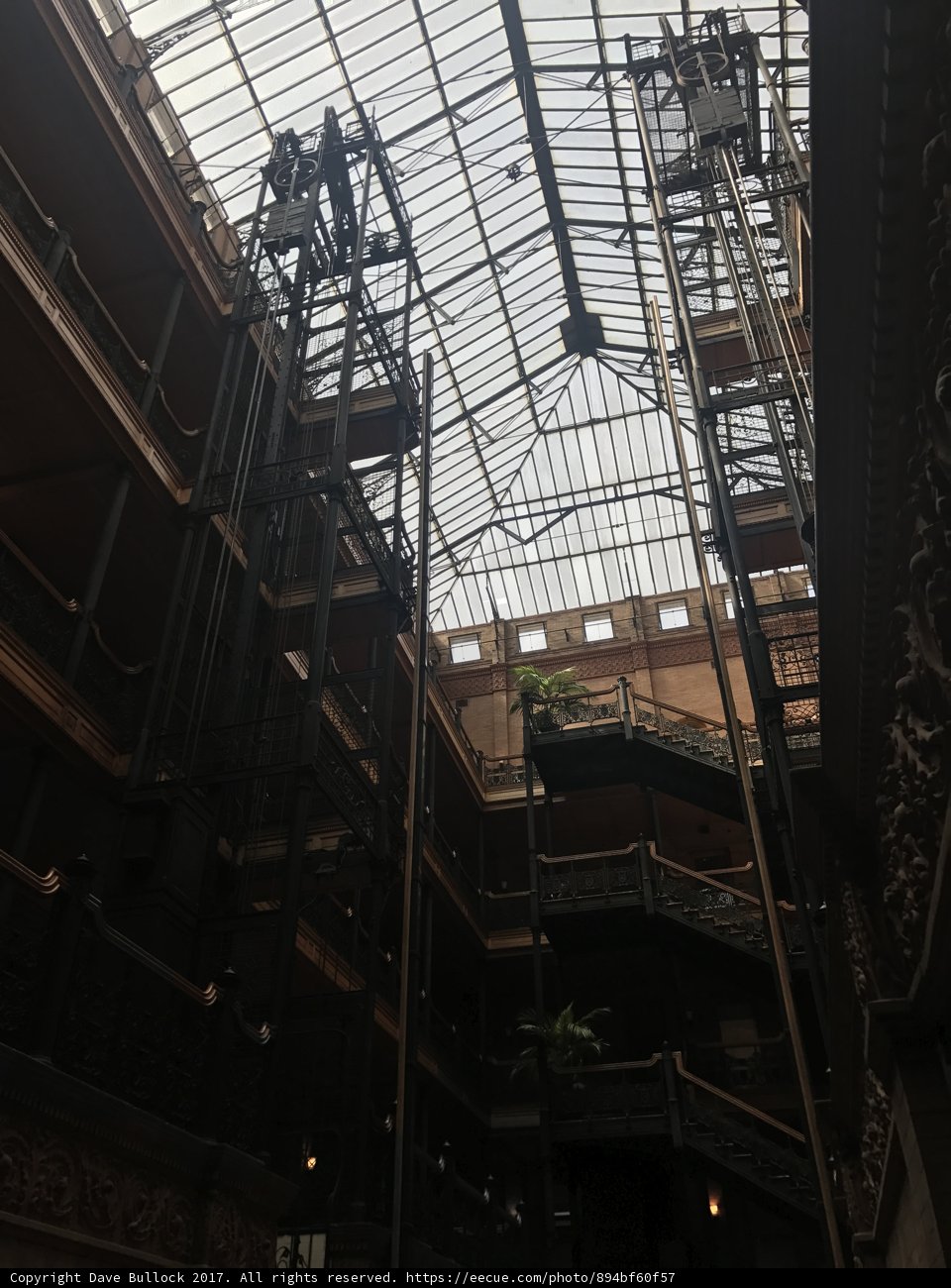 The Glass Ceiling of the Bradbury Building