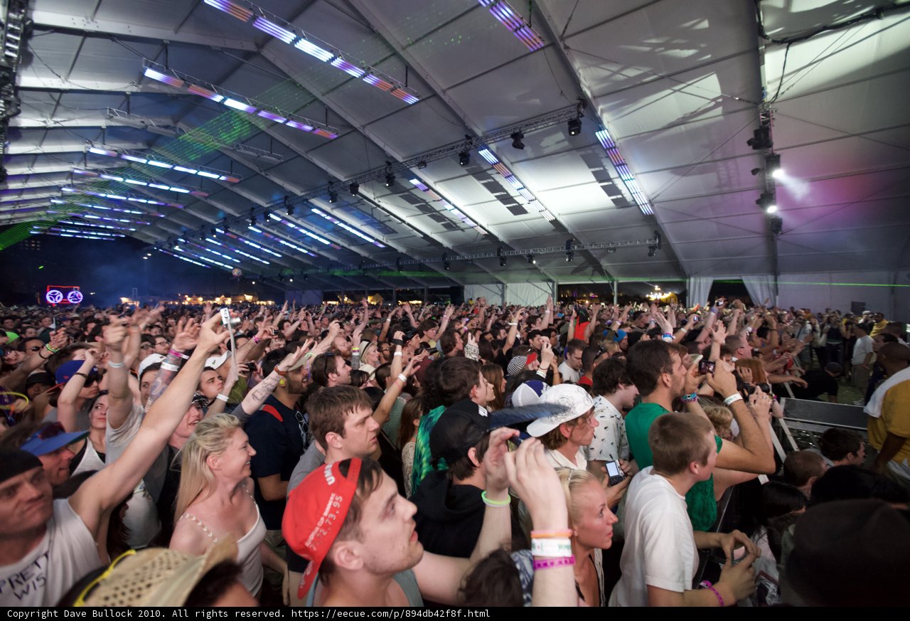 Urban Concert Crowd