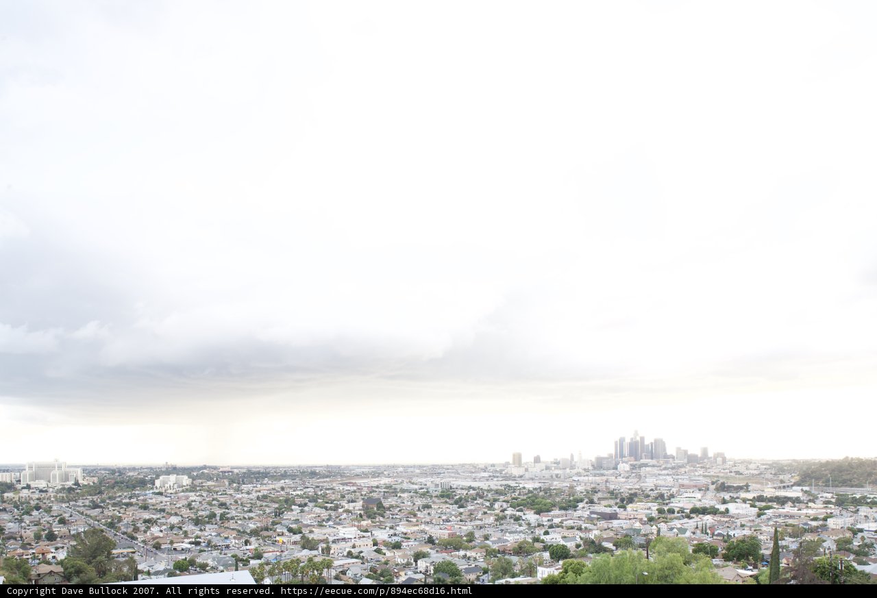 Urban Skyline under a Cloudy Sky