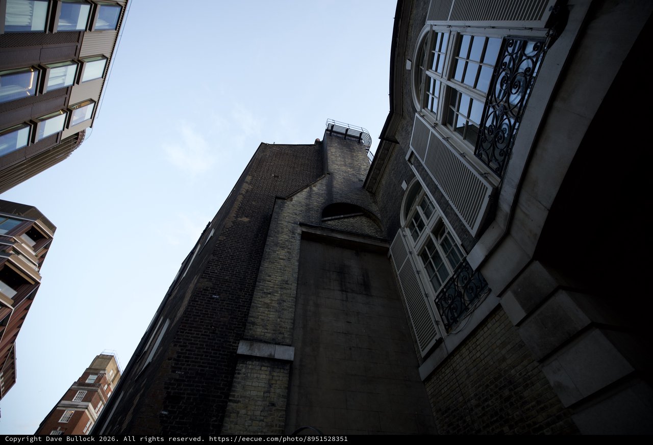 Urban Canyon: Victorian Architecture Meets Modern London