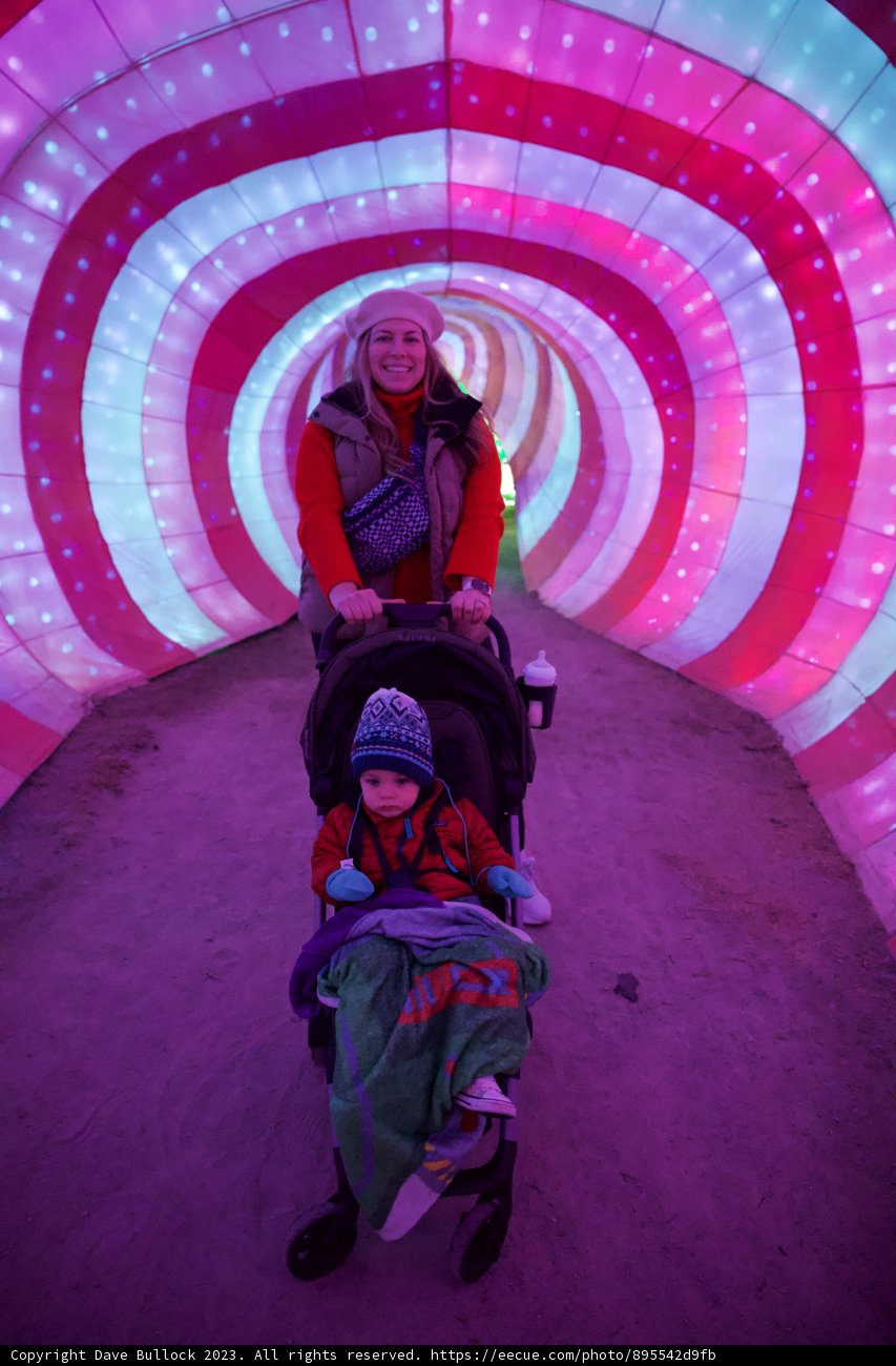 A Subway Light Adventure at the Oakland Glowfari