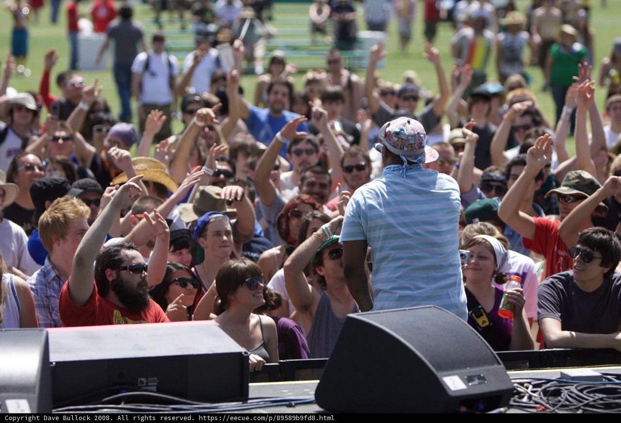 Coachella Music Festival Crowd