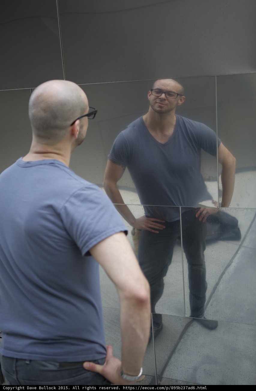 Mirror Reflection Portrait