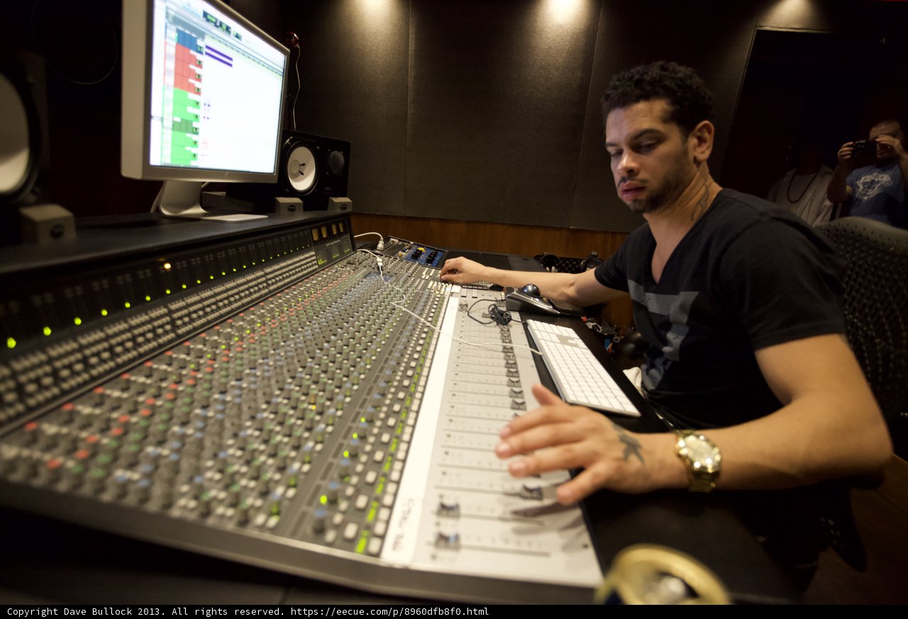 Behind the Mixing Board