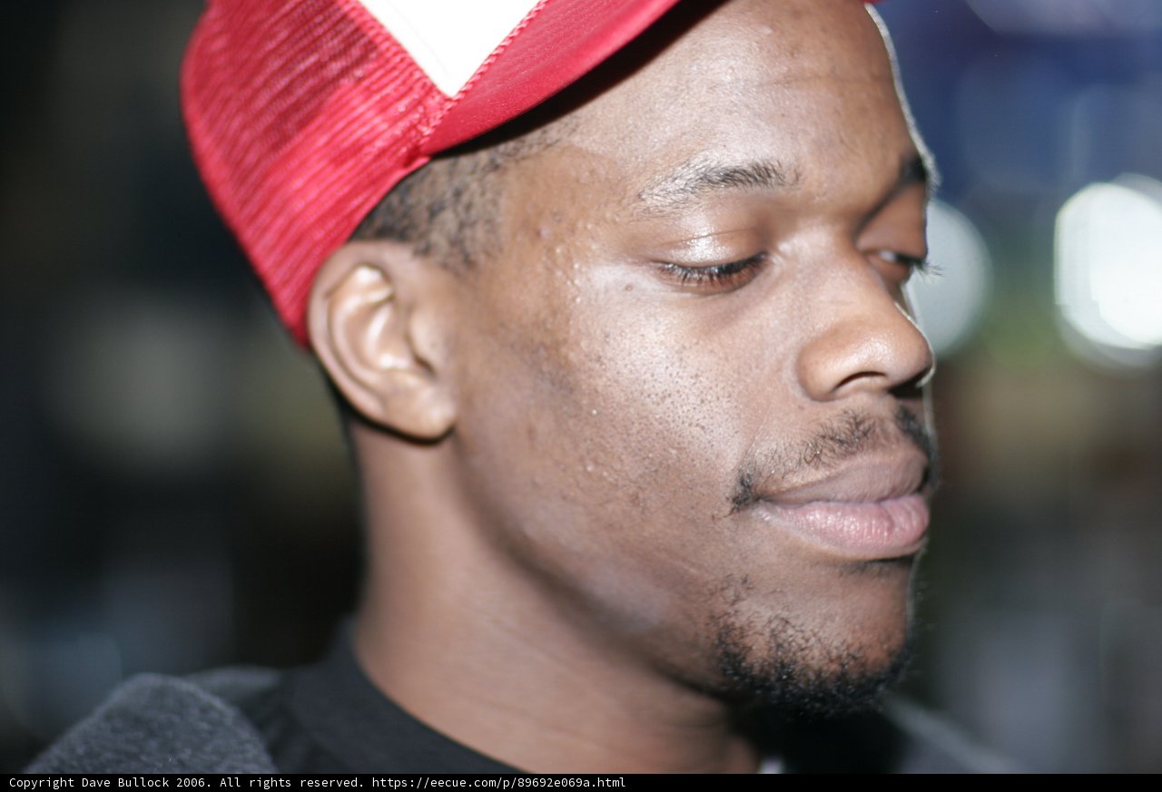 Man with a Red Hat