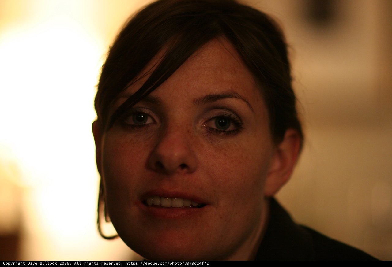 Candid Portrait of Penelope in Warm Indoor Light