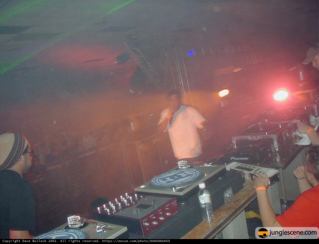 Nightclub DJ keeps the party going