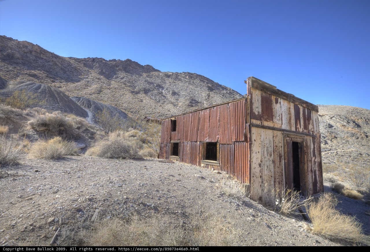 Abandoned Hut in the Desert