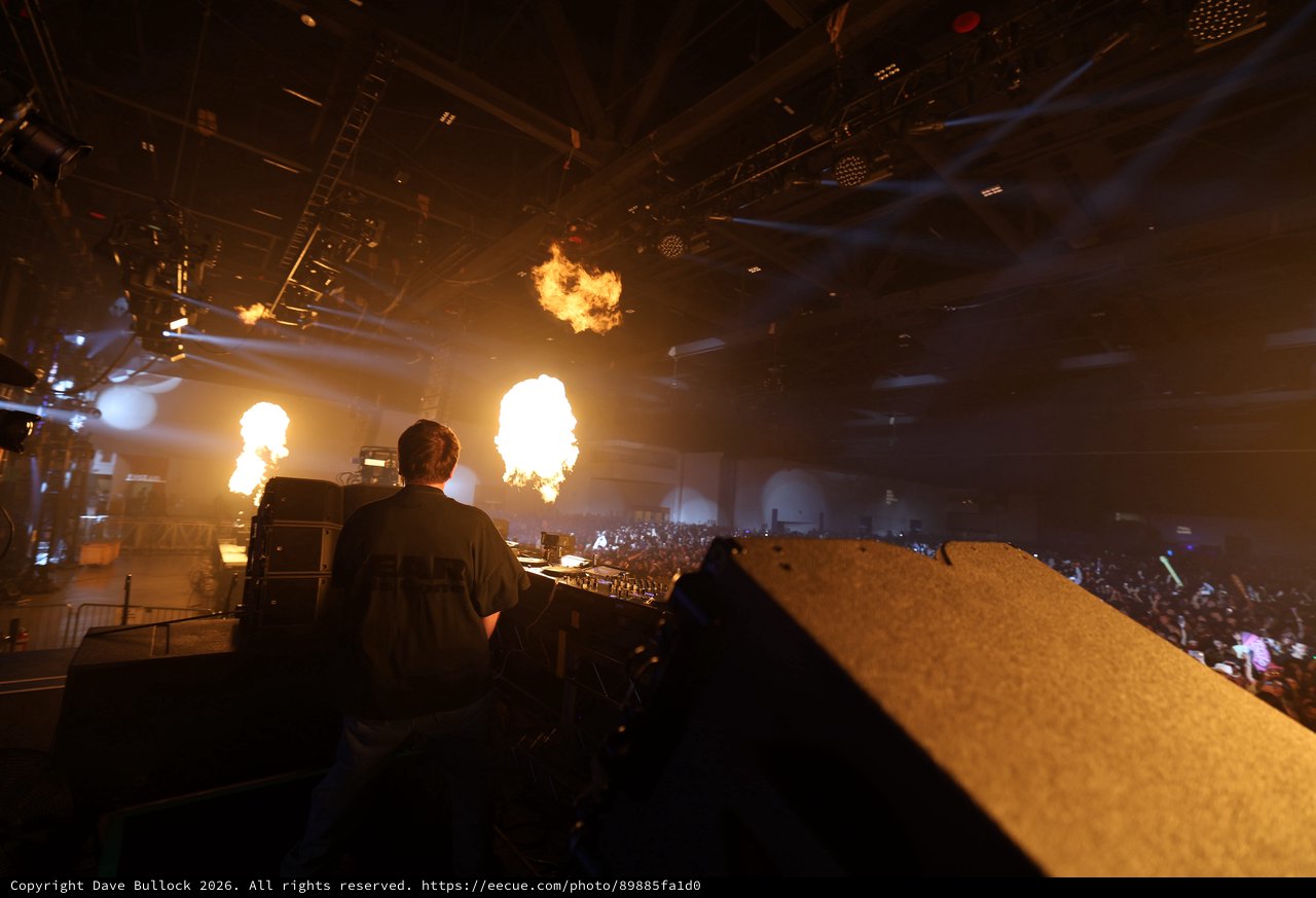 DJ Ignites Crowd with Pyrotechnic Fireballs at Wobbleland